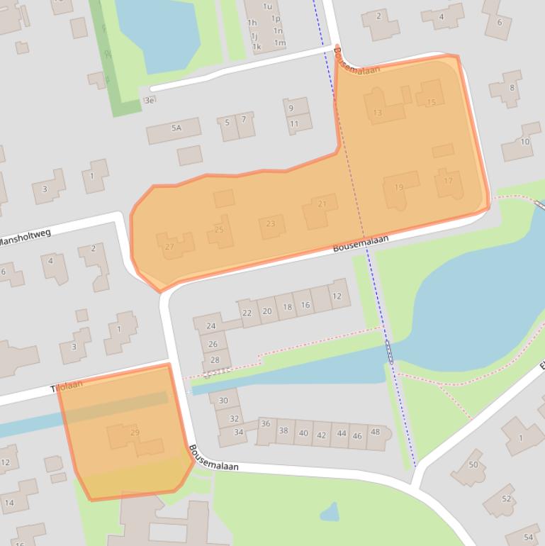 Kaart van postcodegebied 9356SE.