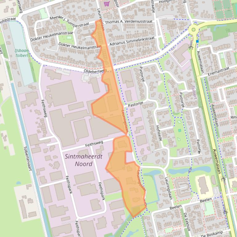 Kaart van postcodegebied 9356VG.