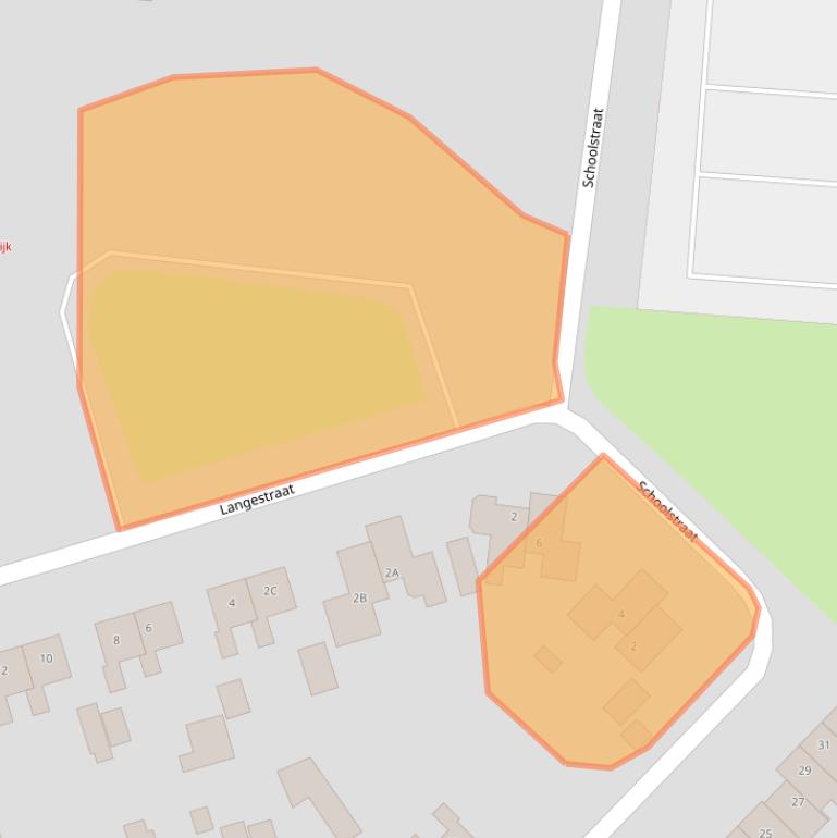 Kaart van postcodegebied 9363BH.