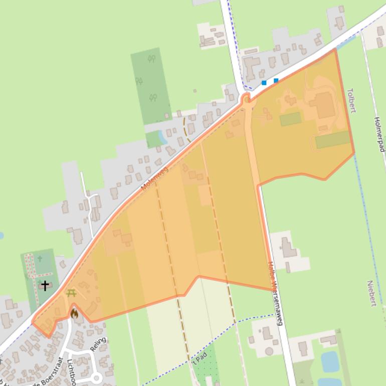 Kaart van postcodegebied 9365PC.