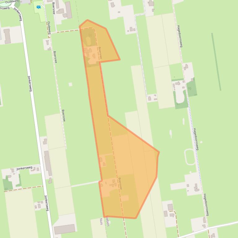 Kaart van postcodegebied 9365TH.