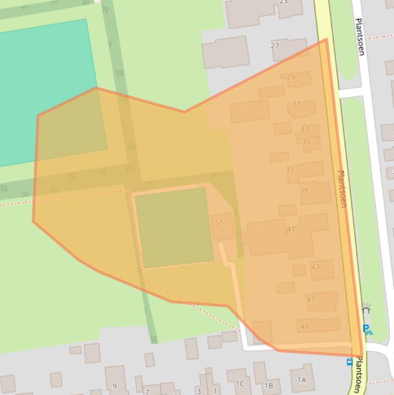 Kaart van postcodegebied 9367PH.