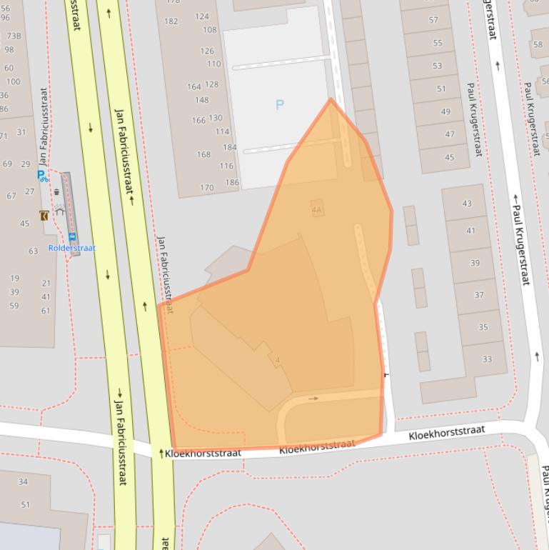 Kaart van postcodegebied 9401BW.