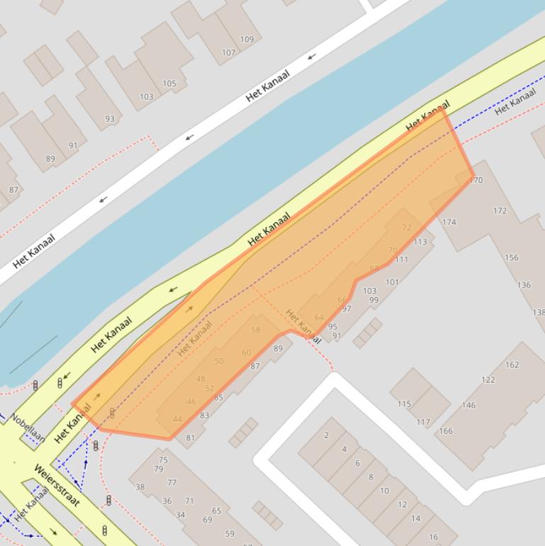 Kaart van postcodegebied 9401CC.