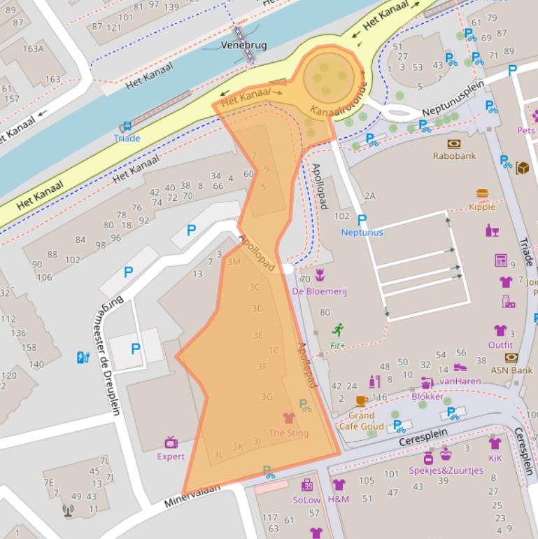 Kaart van postcodegebied 9401CS.