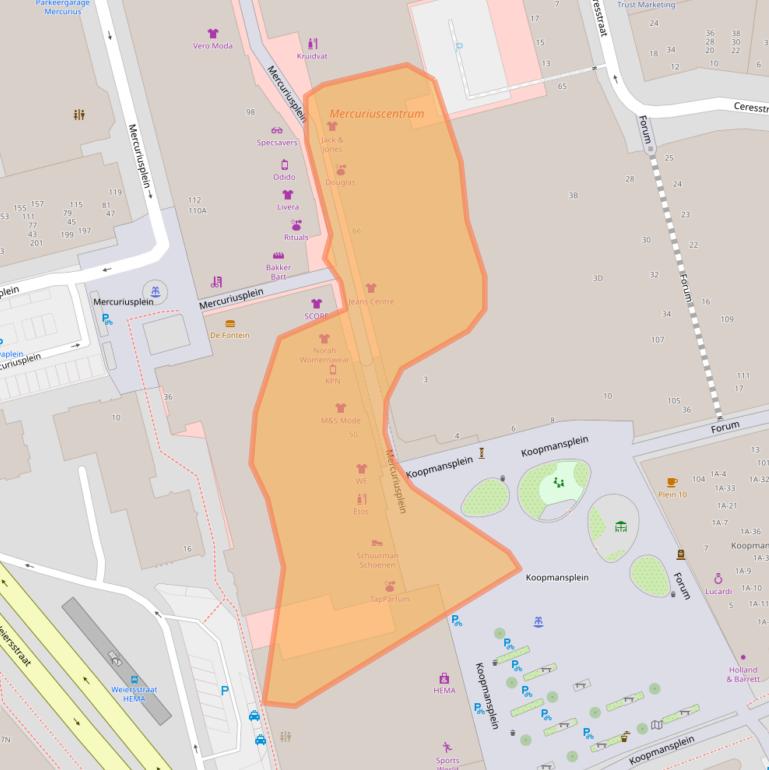 Kaart van postcodegebied 9401DL.