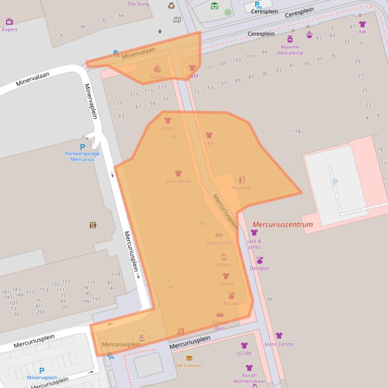 Kaart van postcodegebied 9401DM.