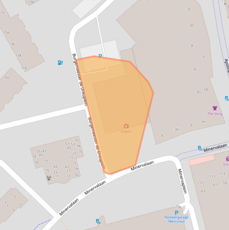 Kaart van postcodegebied 9401EA.