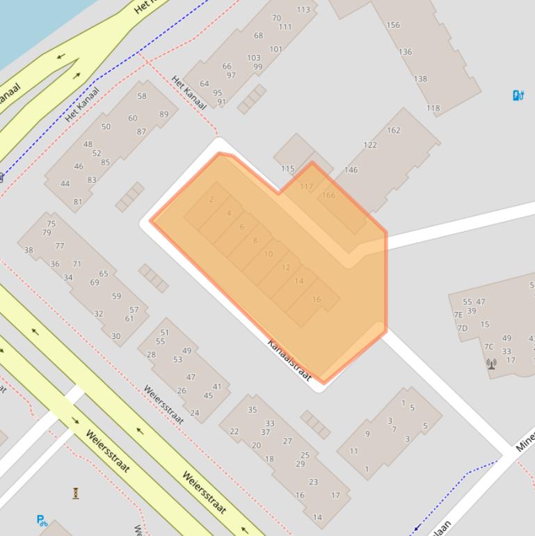 Kaart van postcodegebied 9401ER.