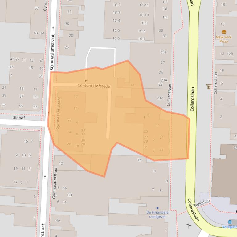 Kaart van postcodegebied 9401GC.