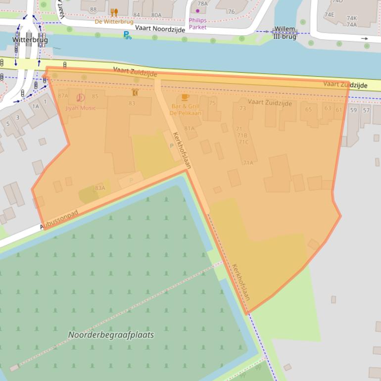 Kaart van postcodegebied 9401GJ.