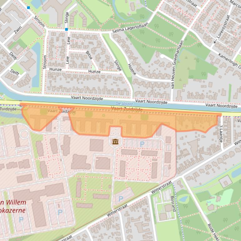 Kaart van postcodegebied 9401GL.
