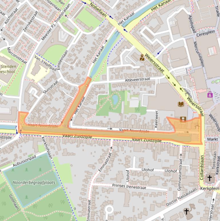 Kaart van postcodegebied 9401GM.