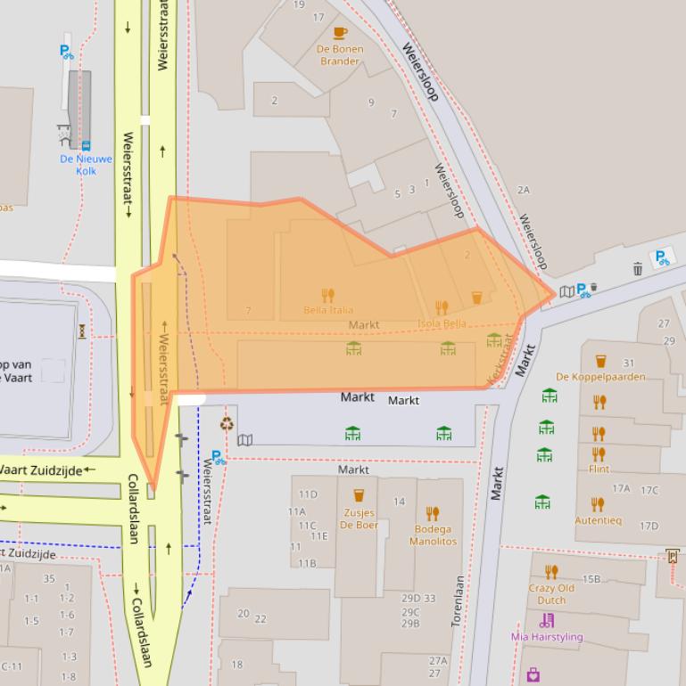 Kaart van postcodegebied 9401GS.