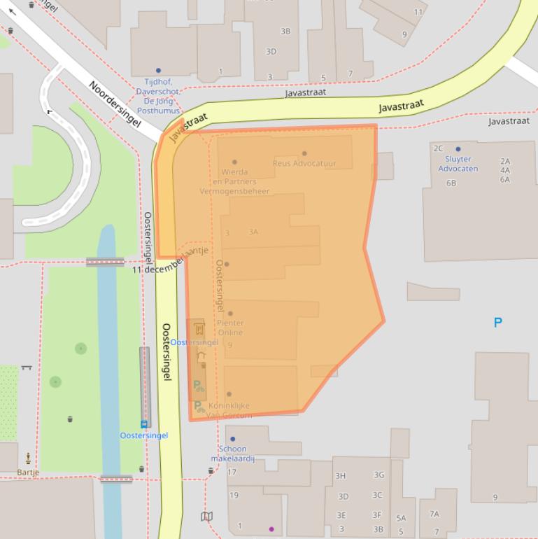 Kaart van postcodegebied 9401JX.