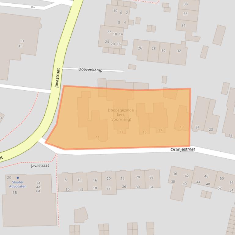 Kaart van postcodegebied 9401KE.