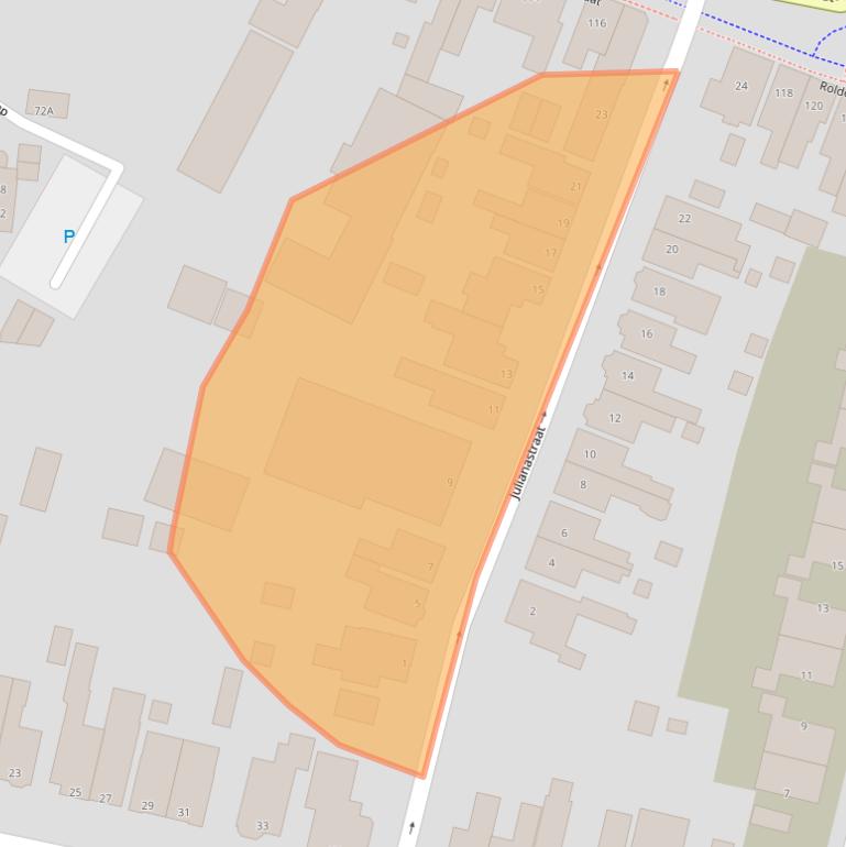 Kaart van postcodegebied 9401KP.