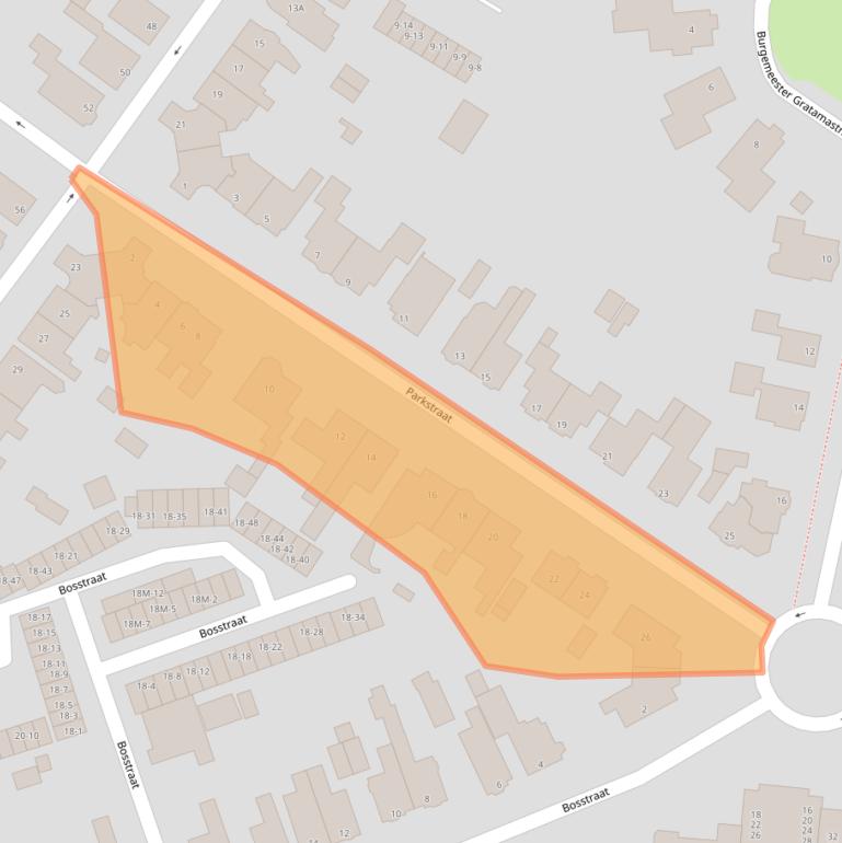 Kaart van postcodegebied 9401LJ.