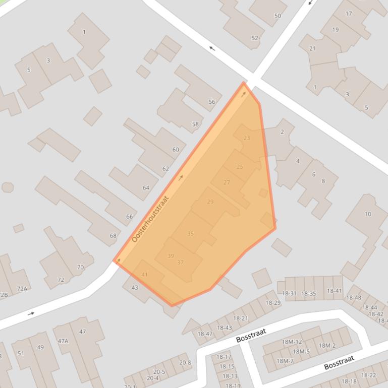 Kaart van postcodegebied 9401NB.