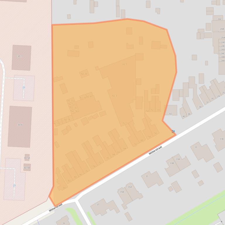 Kaart van postcodegebied 9401SJ.