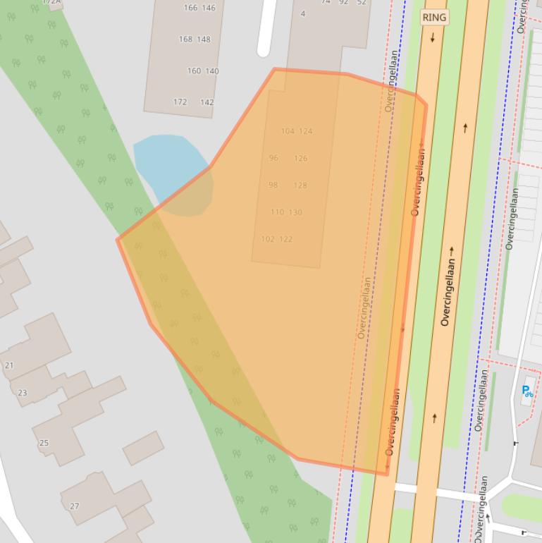 Kaart van postcodegebied 9401TA.
