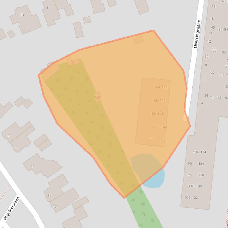 Kaart van postcodegebied 9401TB.