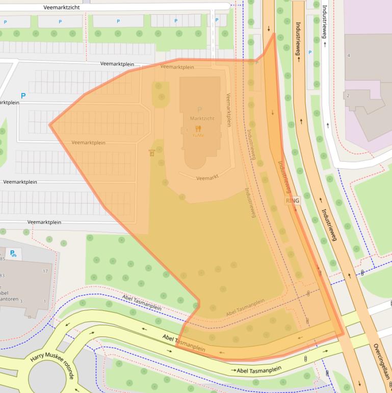 Kaart van postcodegebied 9401WD.