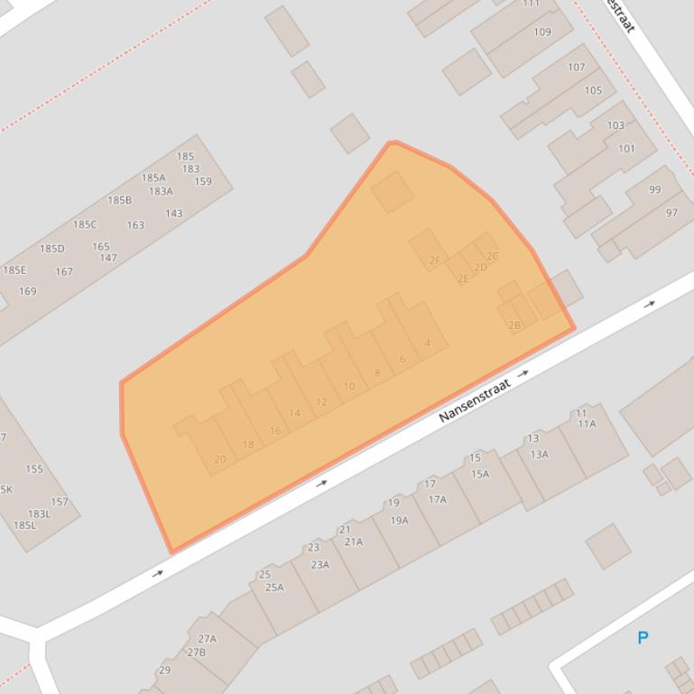 Kaart van postcodegebied 9402AL.