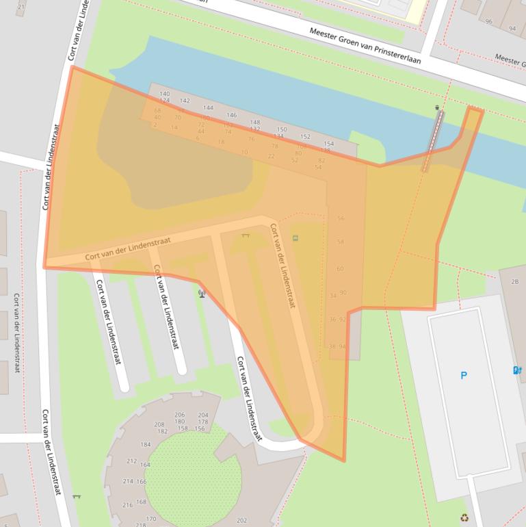 Kaart van postcodegebied 9402EB.