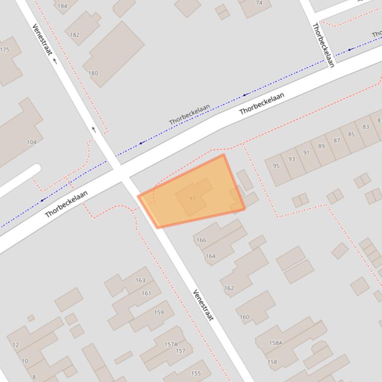 Kaart van postcodegebied 9402EM.