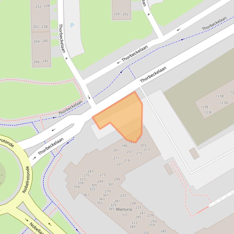 Kaart van postcodegebied 9402EP.