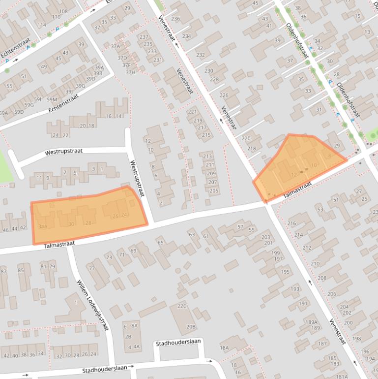 Kaart van postcodegebied 9402HE.