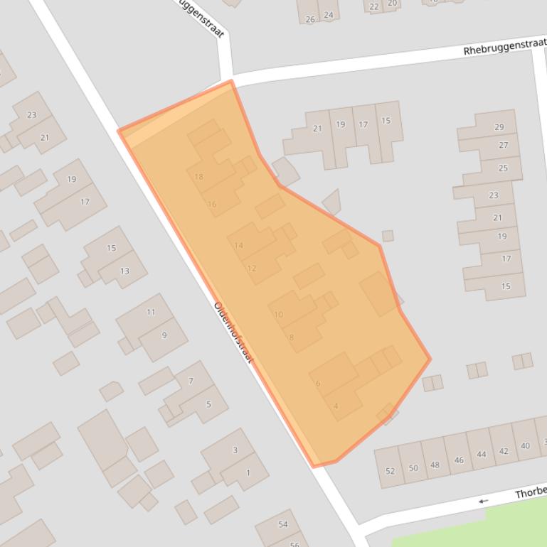 Kaart van postcodegebied 9402HM.