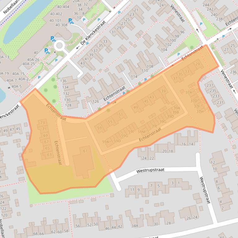 Kaart van postcodegebied 9402JB.