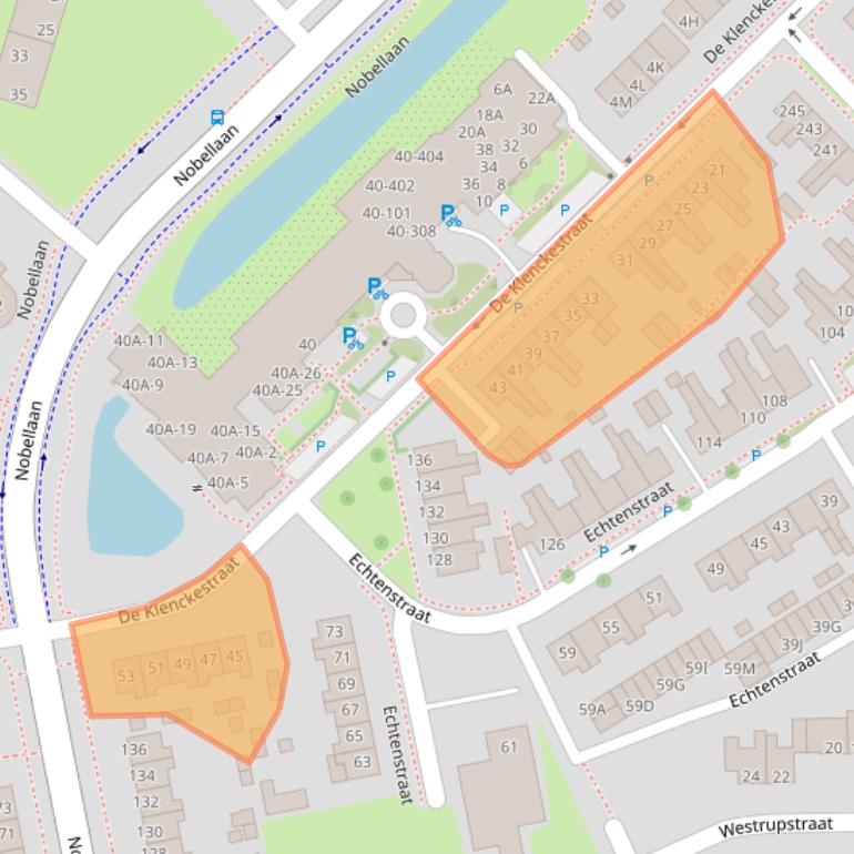 Kaart van postcodegebied 9402JJ.