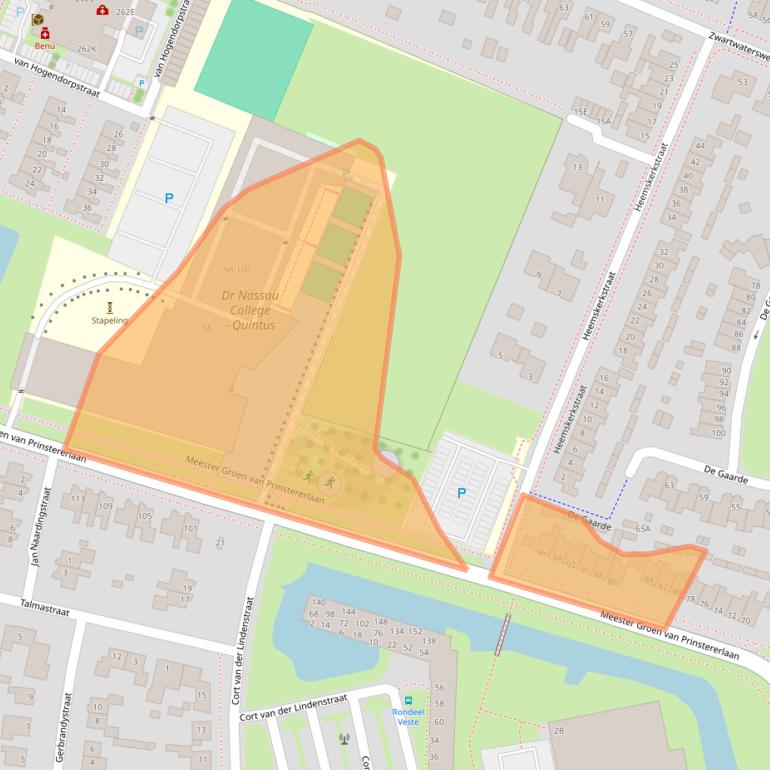 Kaart van postcodegebied 9402KG.