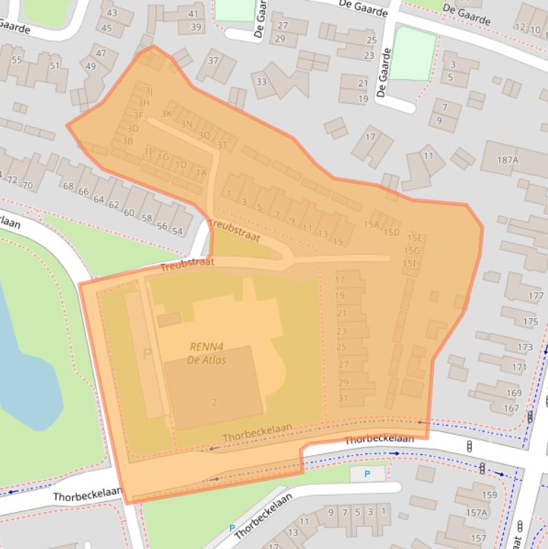 Kaart van postcodegebied 9402KH.