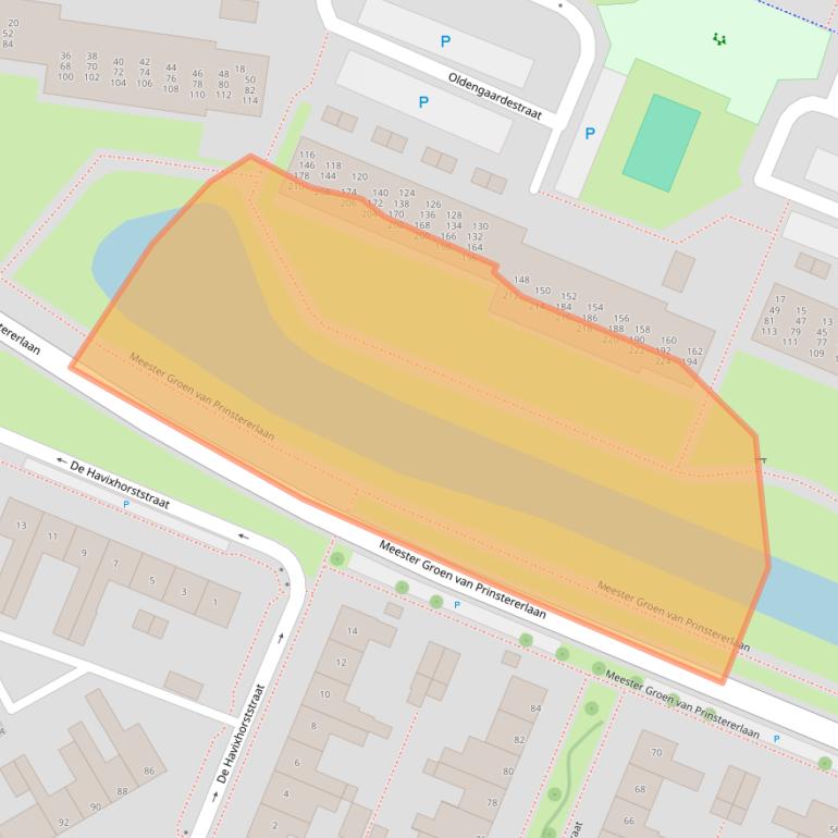 Kaart van postcodegebied 9402PJ.