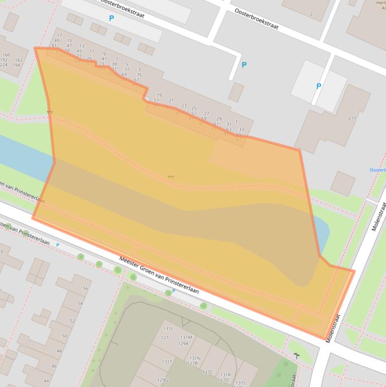 Kaart van postcodegebied 9402RD.