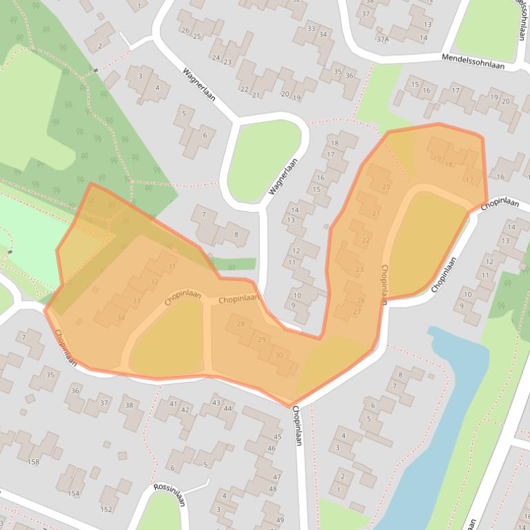 Kaart van postcodegebied 9402SC.