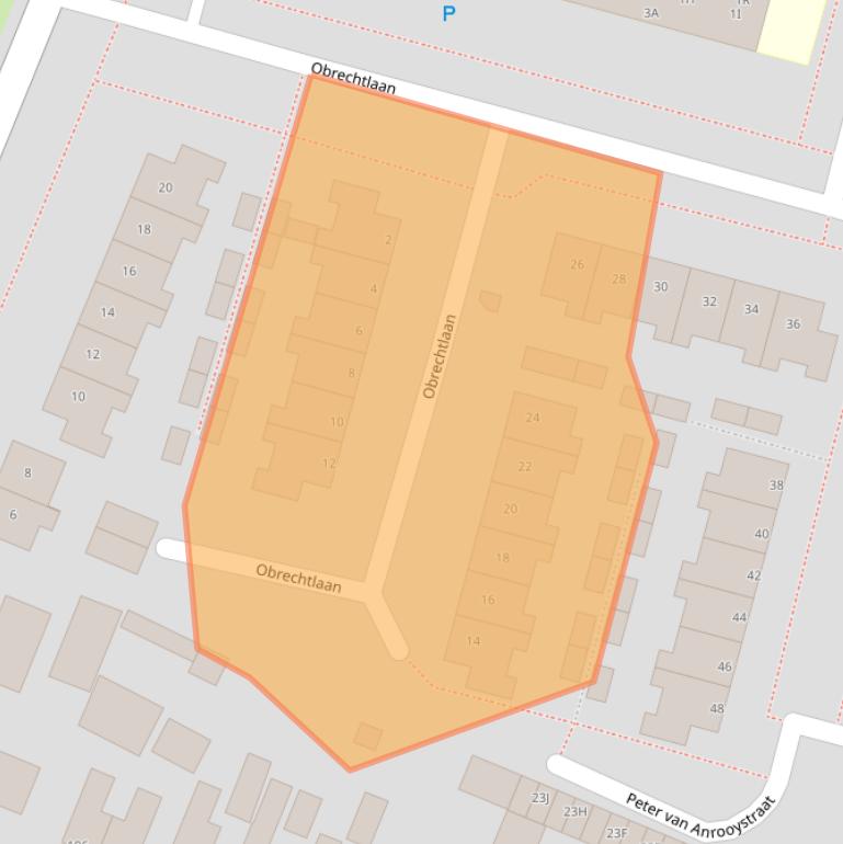 Kaart van postcodegebied 9402TH.