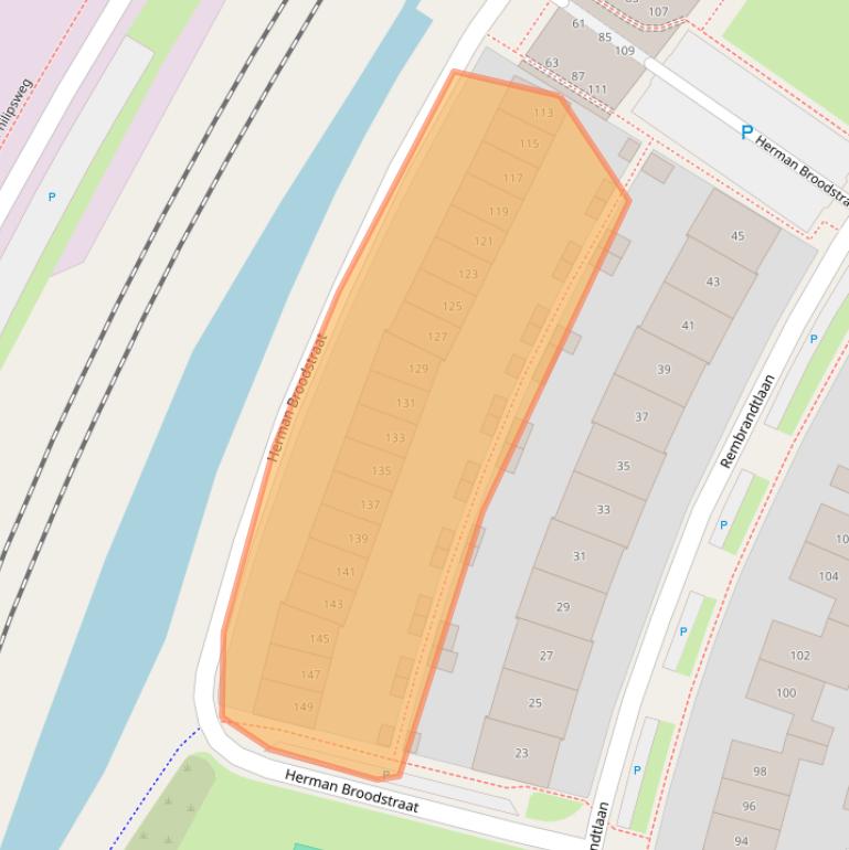 Kaart van postcodegebied 9403BM.