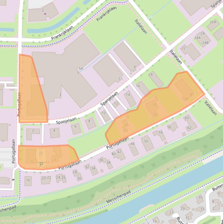 Kaart van postcodegebied 9403DR.