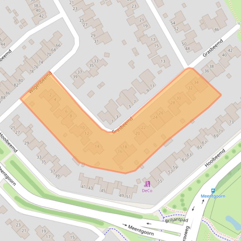 Kaart van postcodegebied 9403ME.