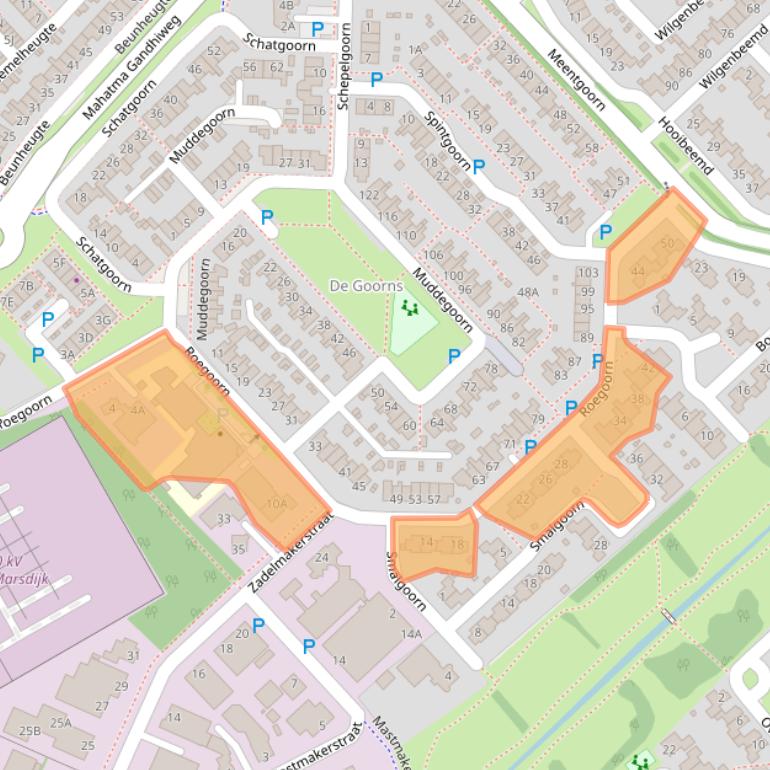 Kaart van postcodegebied 9403NP.