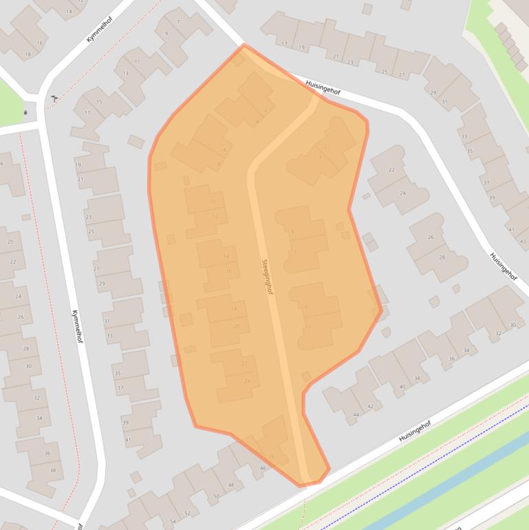 Kaart van postcodegebied 9403PT.