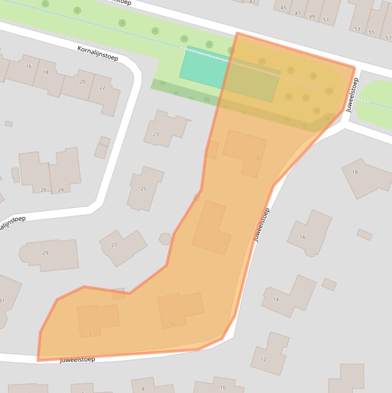 Kaart van postcodegebied 9403RR.