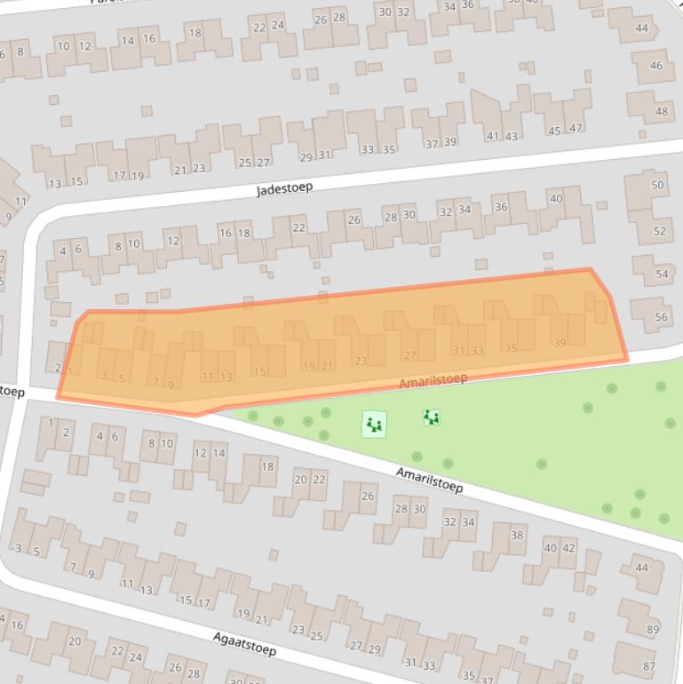 Kaart van postcodegebied 9403SW.