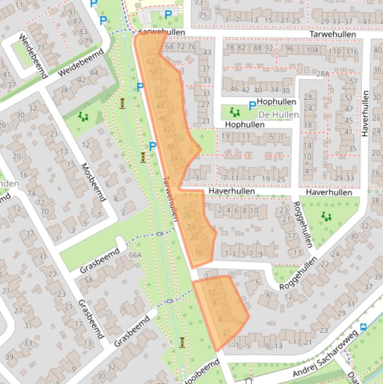 Kaart van postcodegebied 9403WB.
