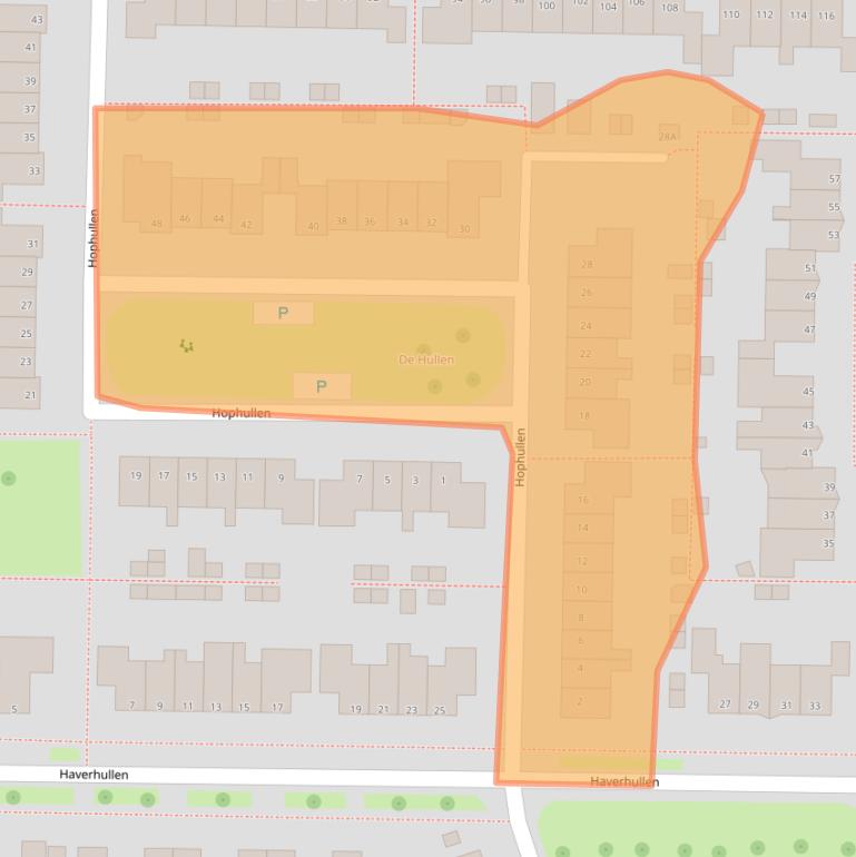 Kaart van postcodegebied 9403WL.